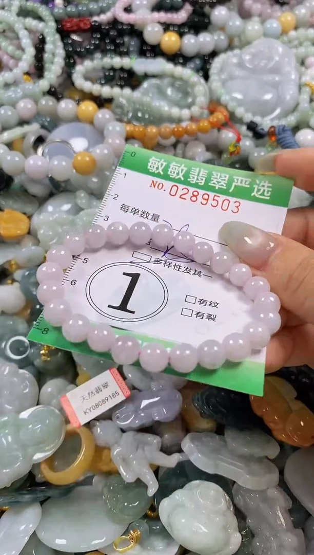 翡翠未镶嵌颈饰闪购0289503多样性发其一