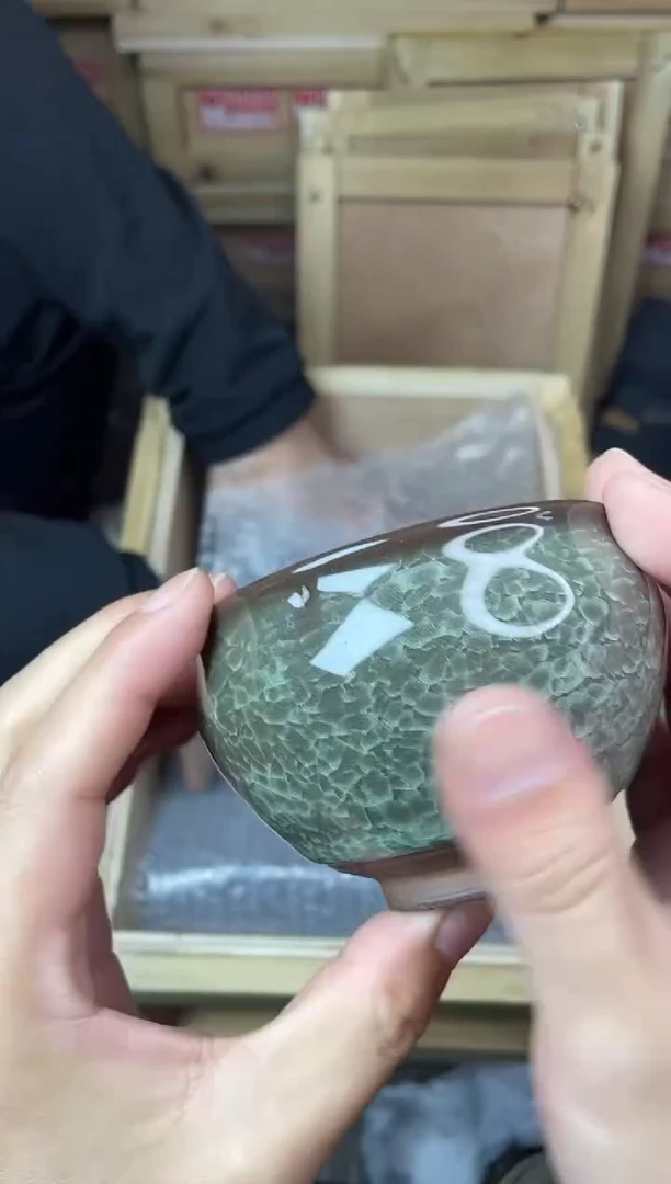 精品微瑕陶瓷茶具
