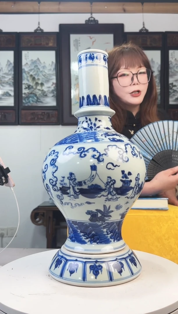 摆件景德镇陶瓷手工手绘优选32
