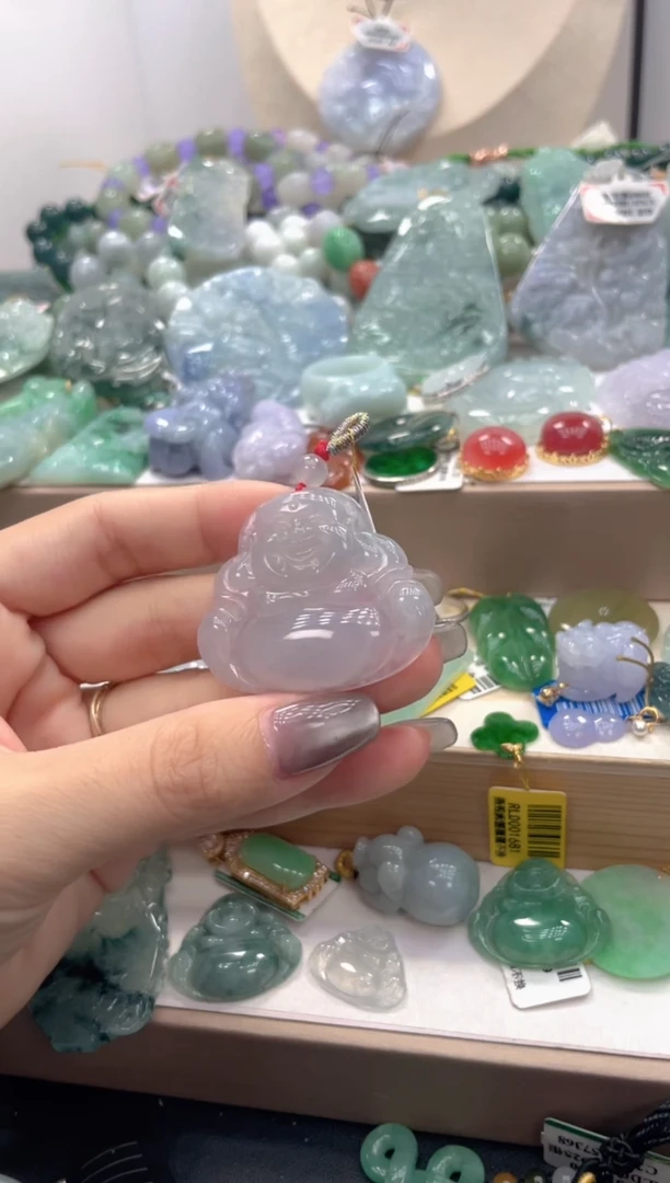 未镶嵌挂件翡翠015