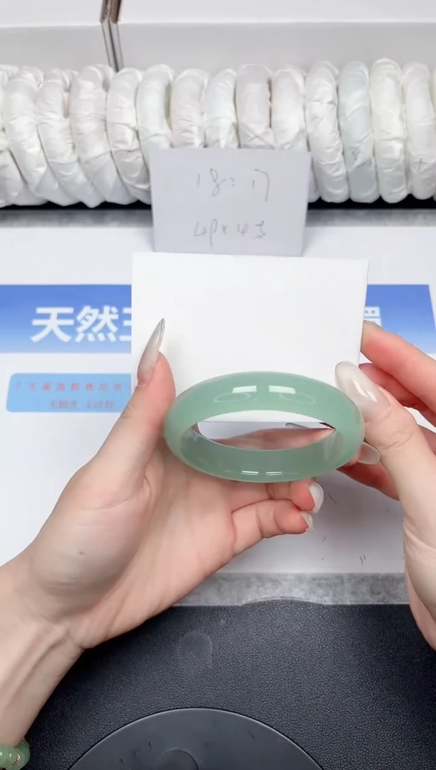 未镶嵌手镯石英质玉08-56