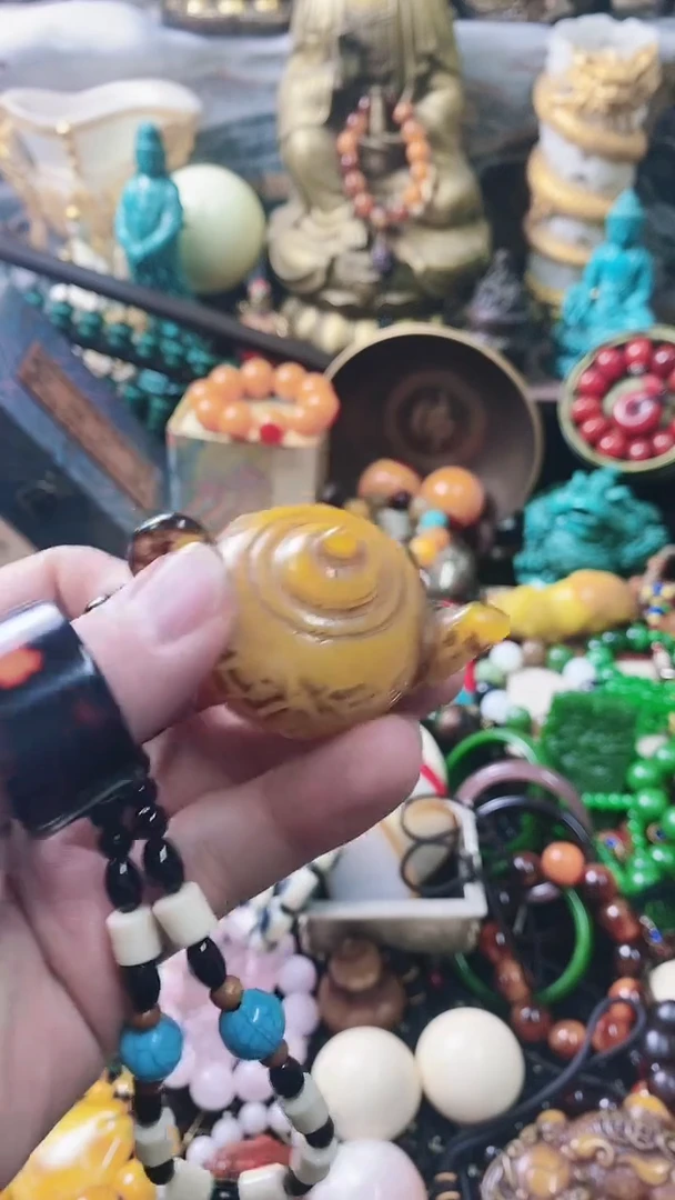 【闪购商品】蜜蜡裸石未镶嵌主播推荐主播推荐