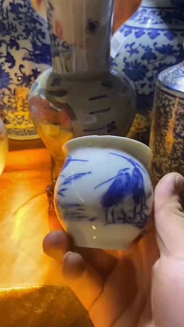 摆件陶 主播口述为主 （斗笠杯 单只）