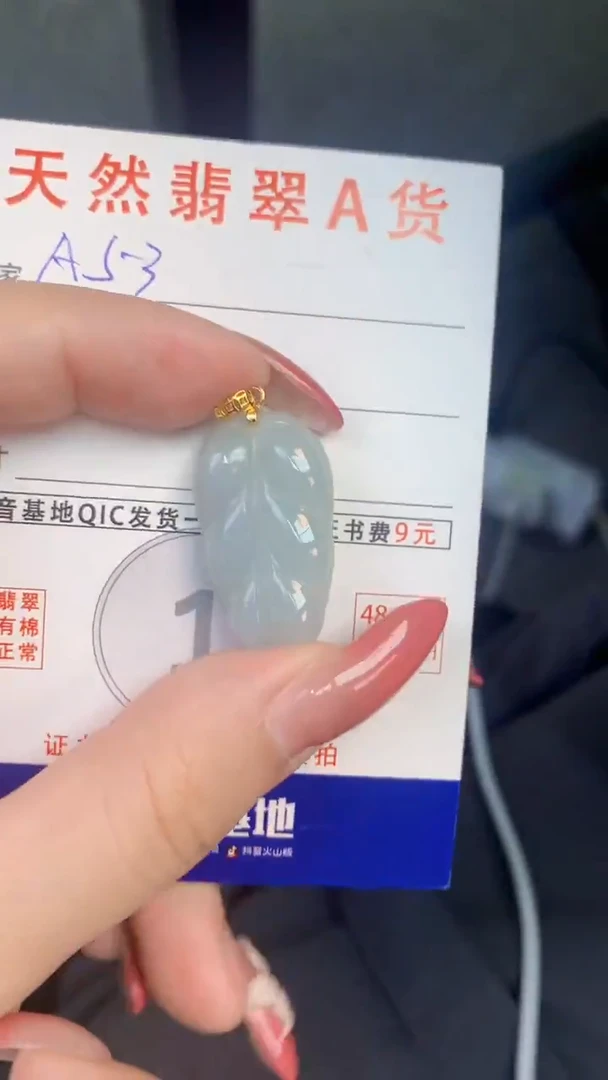 颈饰未镶嵌翡翠天然A货翡翠挂件
