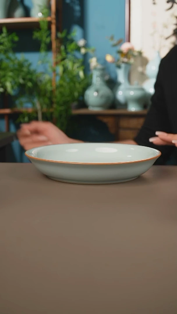 天青大盘子一级