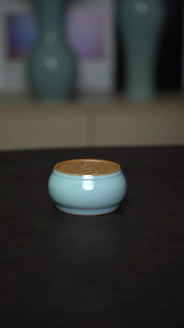杯子瓷盖置全手工道法自然