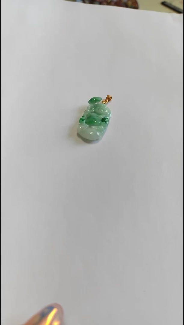 【闪购商品】翡翠颈饰合金吊坠佛公