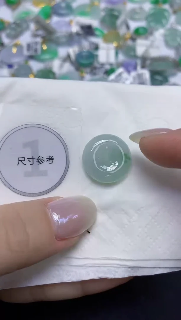 颈饰未镶嵌翡翠天然缅甸翡翠A货百元以上9元证书费自理