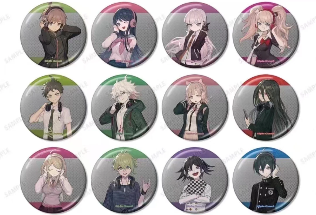 【木喵拆谷】弹丸论破 塔店限定 吧唧徽章小卡特典卡