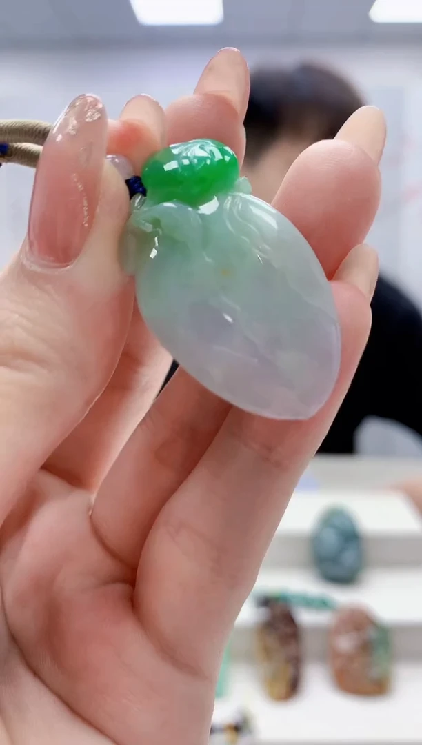 未镶嵌定制翡翠4868jw-毛货挂件8