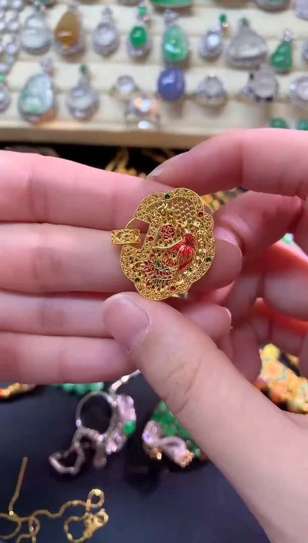 吊坠(不含链)18K金吊坠|600+60