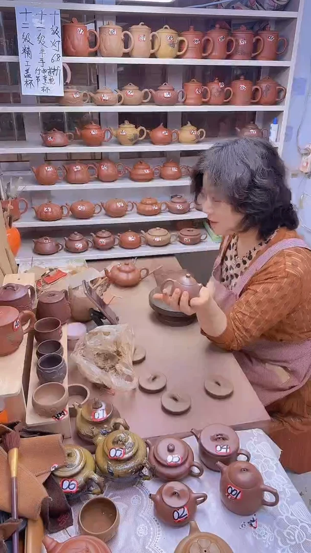 茶壶紫砂原矿紫泥 龙蛋