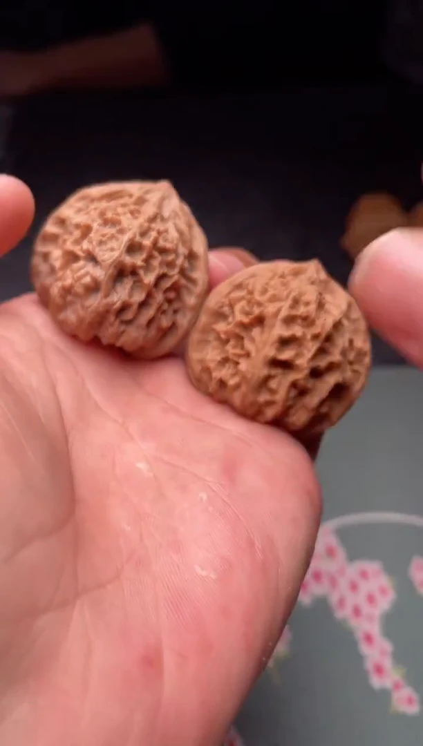 把件文玩核桃a45  野牛 38尺