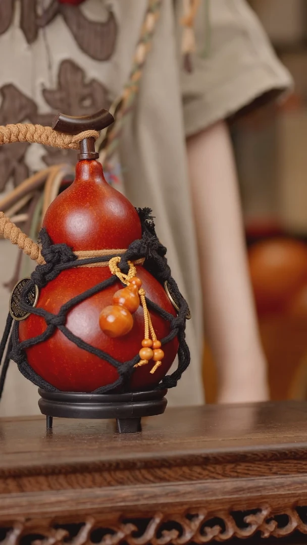 117号精品天然大漆酒葫芦一物一拍~