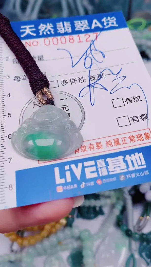 颈饰未镶嵌翡翠00008127