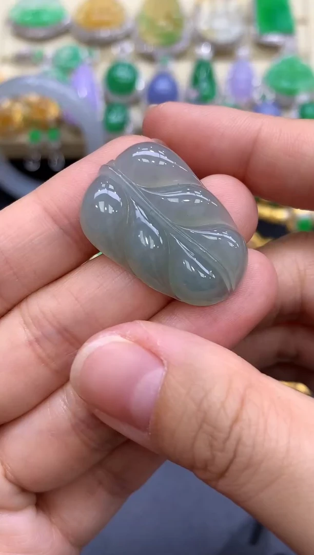 颈饰未镶嵌翡翠28-中国好珍宝