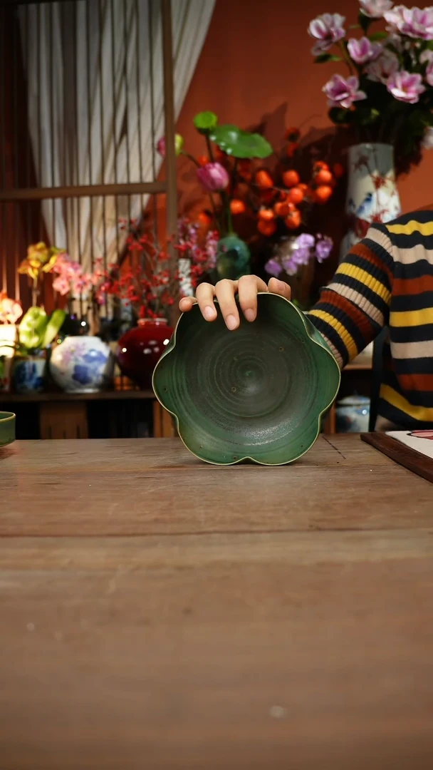 瓷片高温釉下彩手绘陶瓷餐具