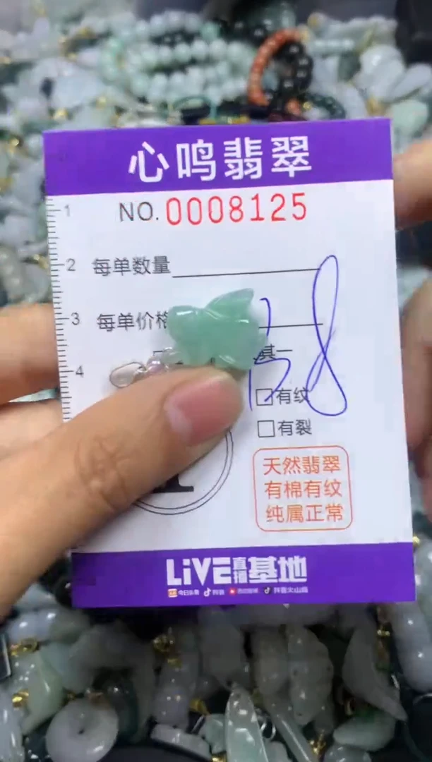 【闪购商品】翡翠颈饰未镶嵌闪购008125