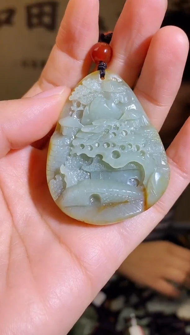 颈饰未镶嵌和田玉1
