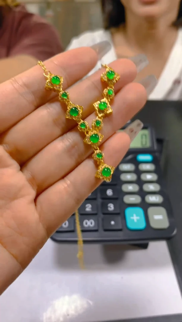 套链未镶嵌翡翠多样性发一