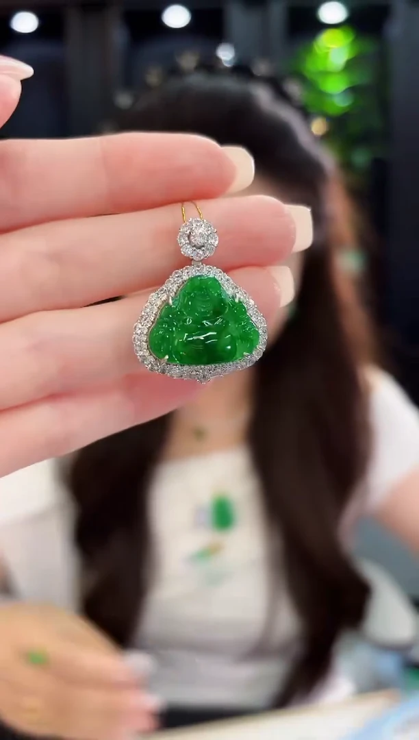 吊坠(不含链)未镶嵌翡翠 缅料A货/支持复检/一件