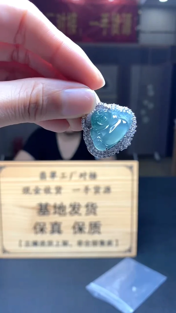 翡翠未镶嵌颈饰********624