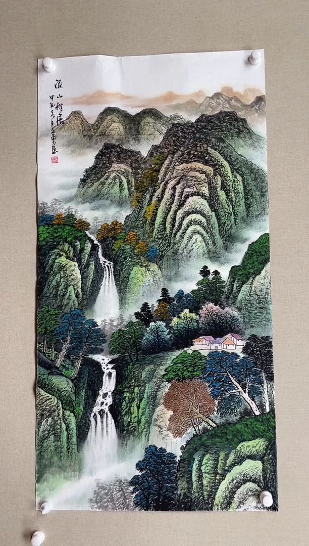 国画138*68 吴立勇吴立勇吴立勇吴立勇