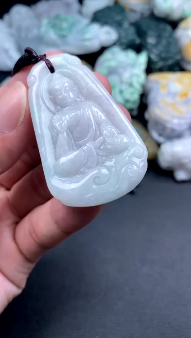 吊坠(不含链)未镶嵌翡翠1