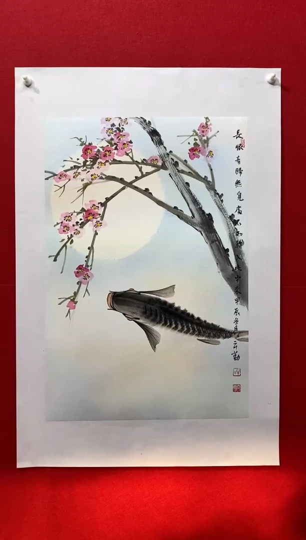国画国画NYQ杰牛云勤老师作品