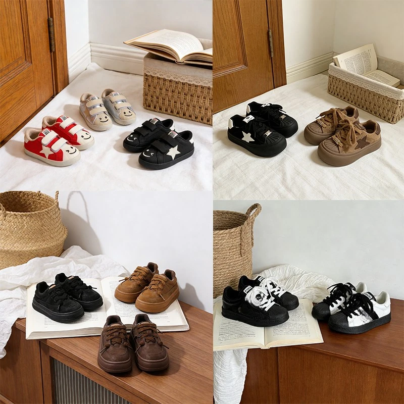 【1号】磊【101-130】糖果色多巴胺儿童潮款板鞋 2