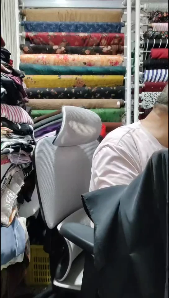 黑色纯色沙洗布料