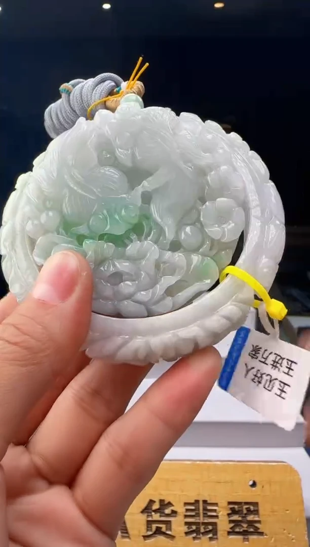 未镶嵌摆件翡翠HH@@960Q3J22454