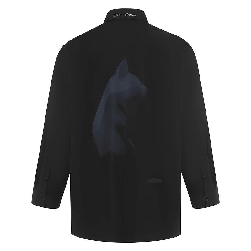 Trendiano潮流系列廓版长袖衬衫3LC1010810