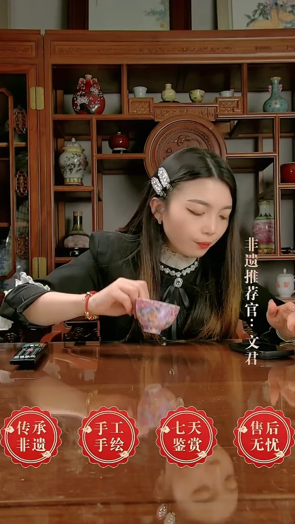 摆件陶景德镇陶瓷带证书300