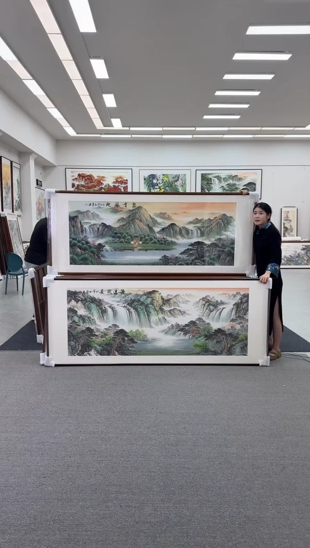 国画聚宝福地220-80