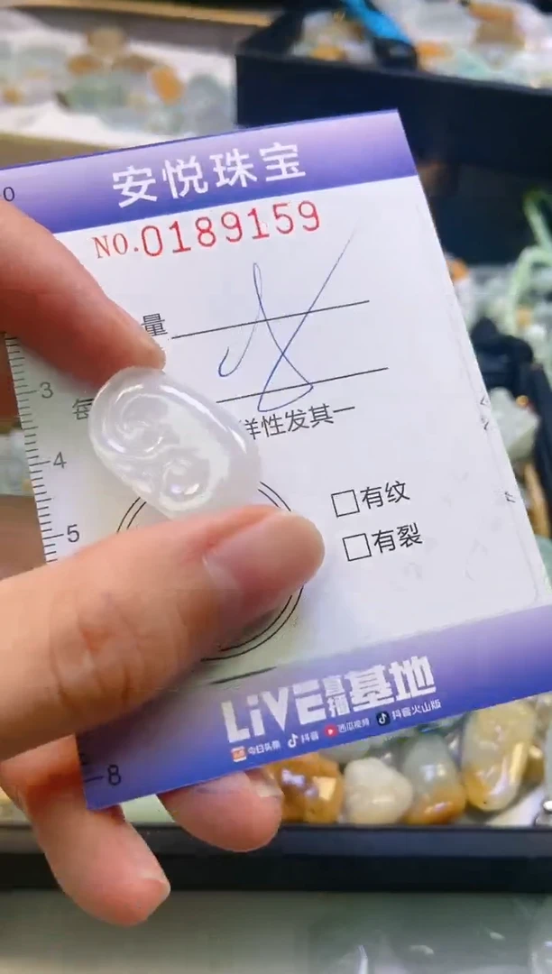 翡翠未镶嵌颈饰闪购0189159