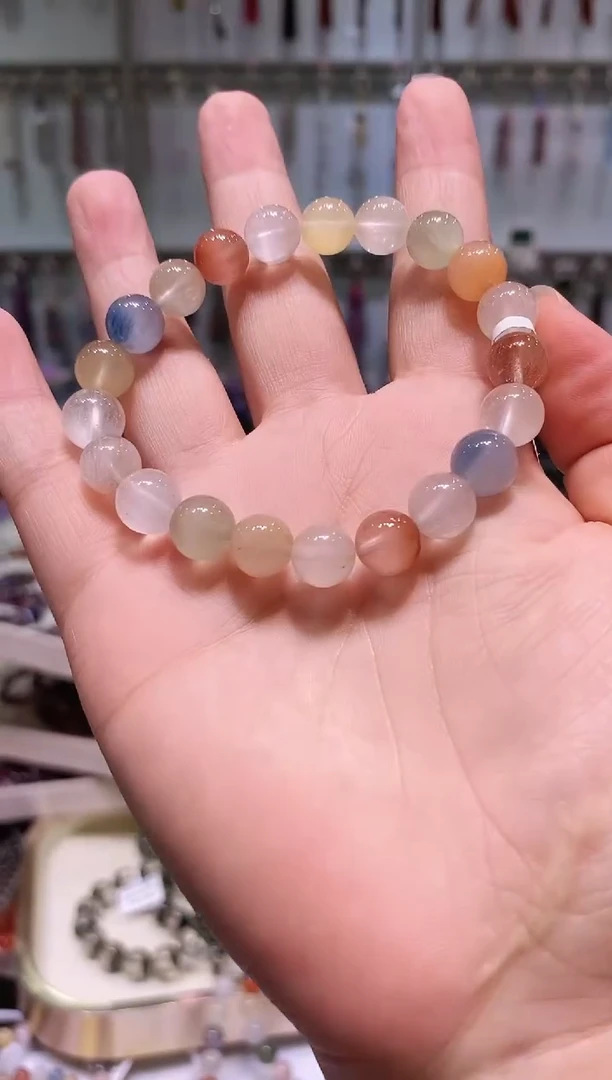 未镶嵌手链水晶多样性发其一9+