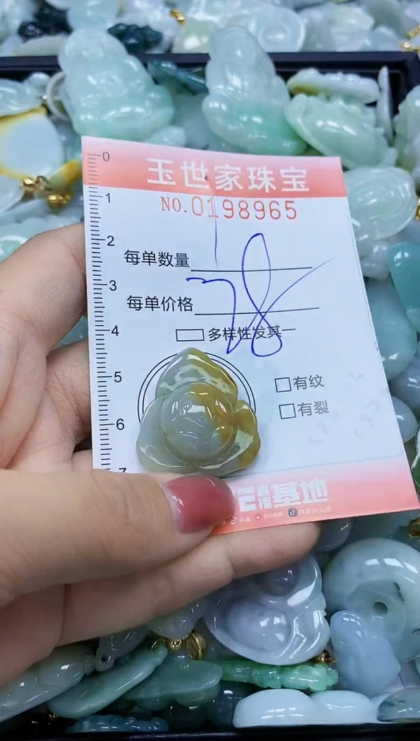 【闪购商品】翡翠颈饰未镶嵌闪购0198965