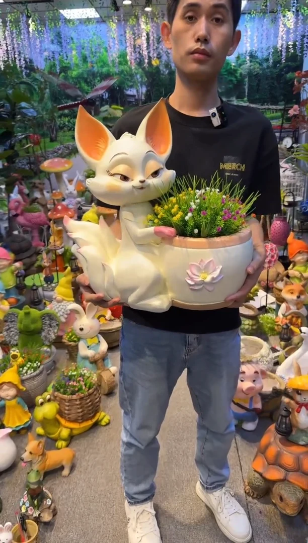 无花朵花园庭院摆件&00&