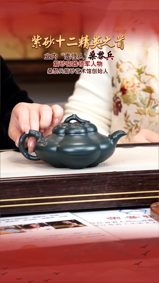 桑黎兵宜兴原矿紫砂壶