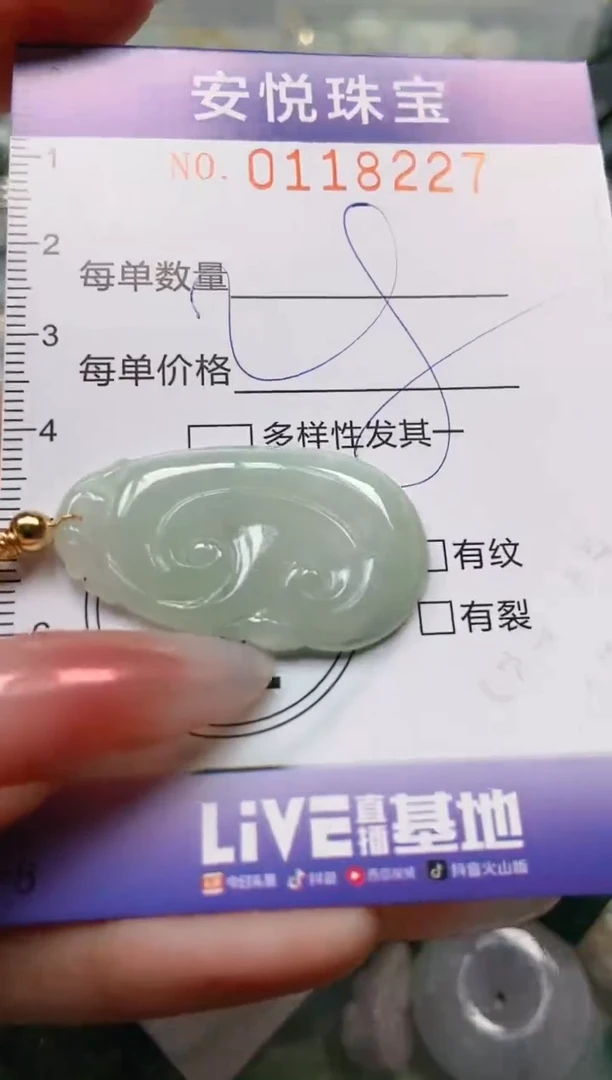 【闪购商品】翡翠颈饰未镶嵌闪购0118227