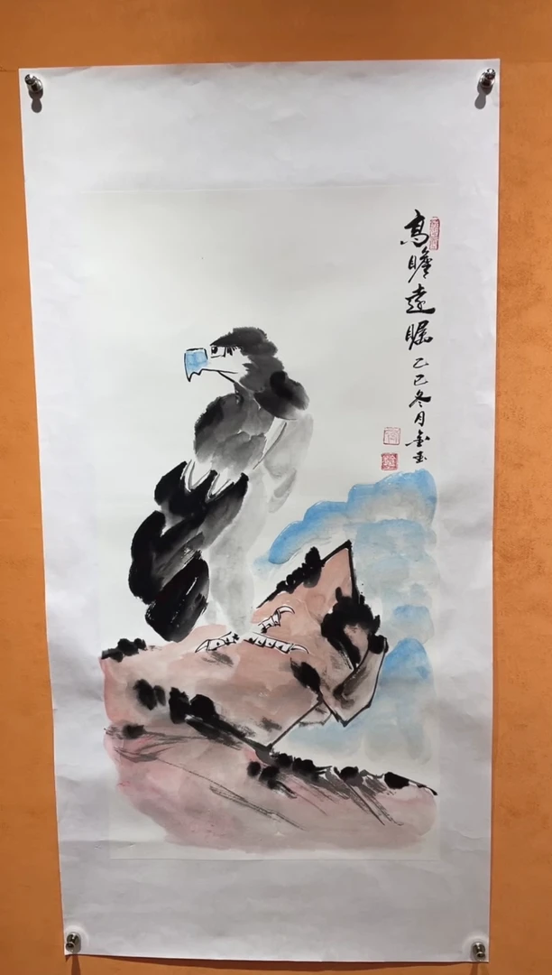 国画刘金玉教授亲笔手绘