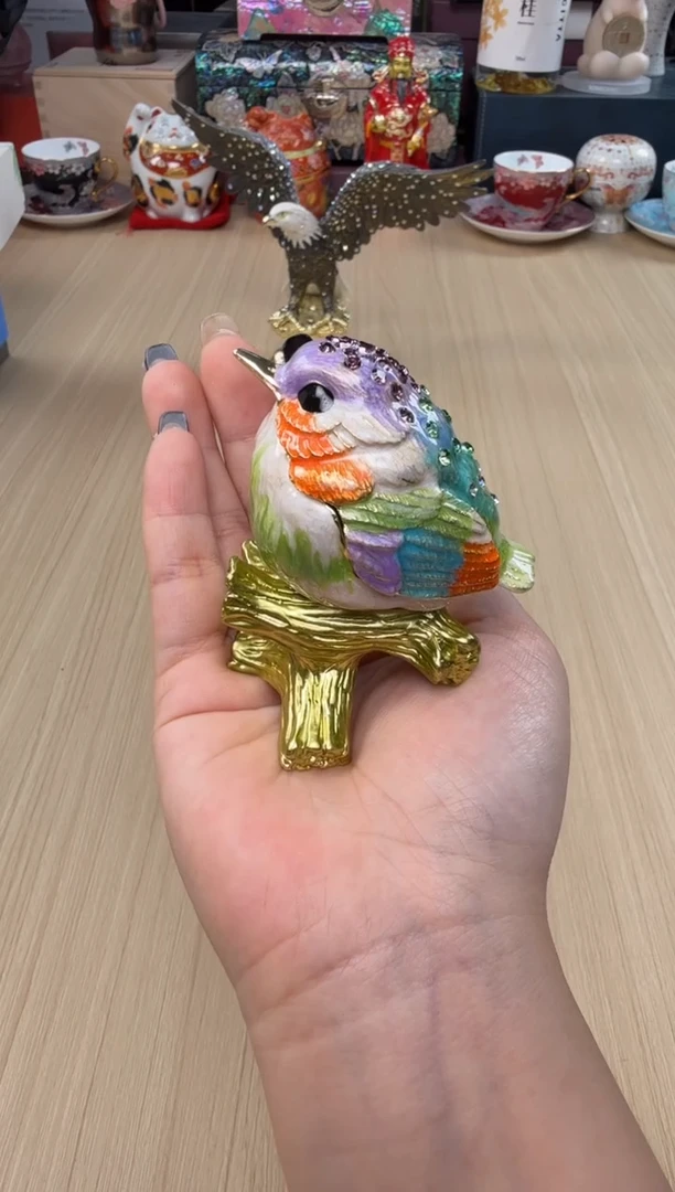 101七宝紫色画眉鸟