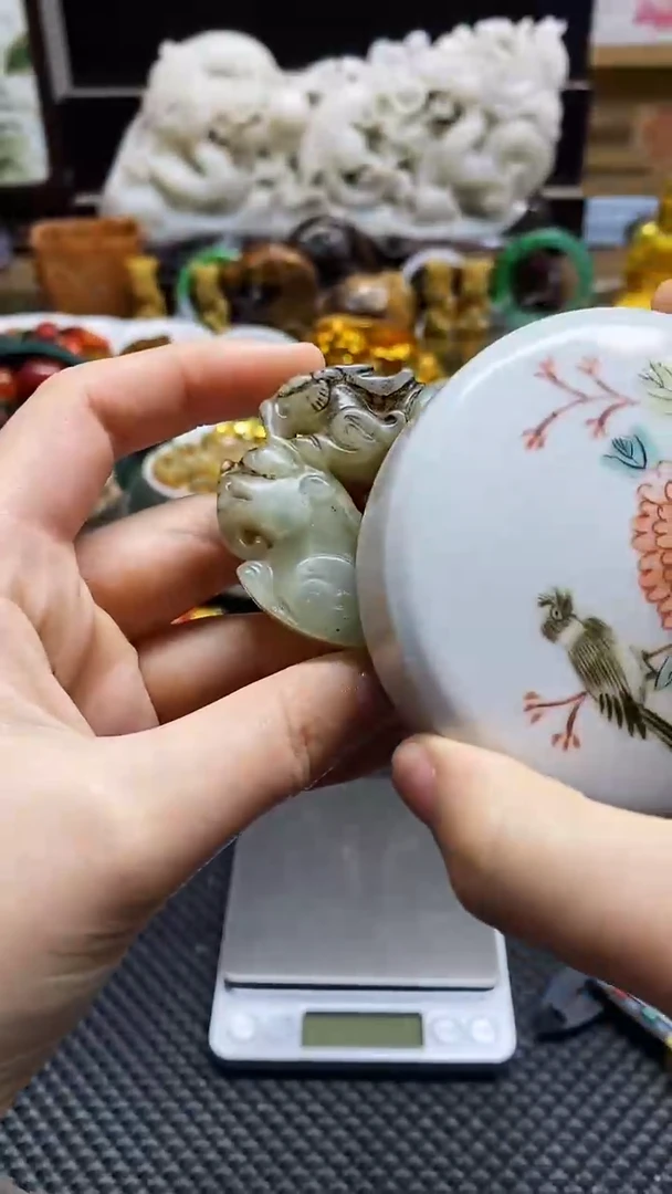 【闪购商品】瓷片瓷片瓷器 摆件1个