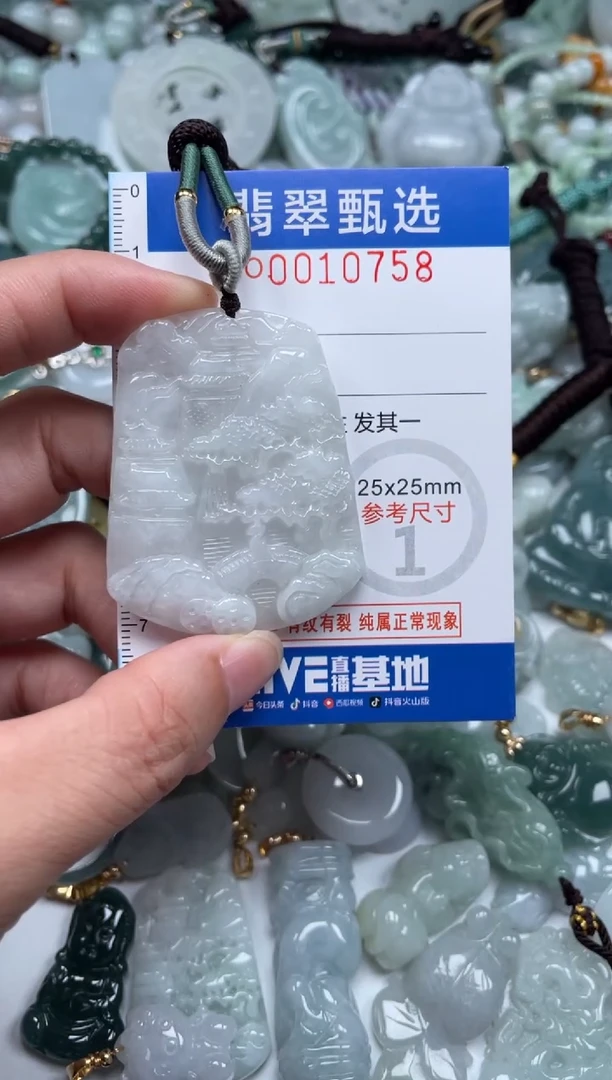 颈饰未镶嵌翡翠10758