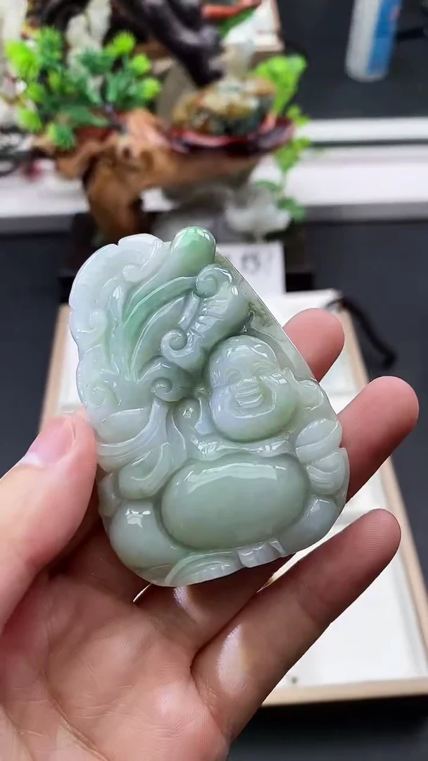 颈饰未镶嵌翡翠天然缅甸A货翡翠