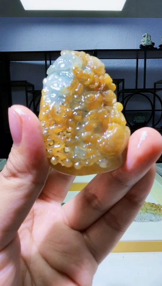 定制翡翠未镶嵌毛货04290100