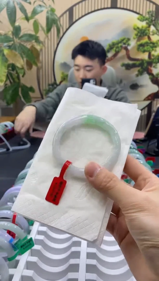 未镶嵌手镯翡翠0484
