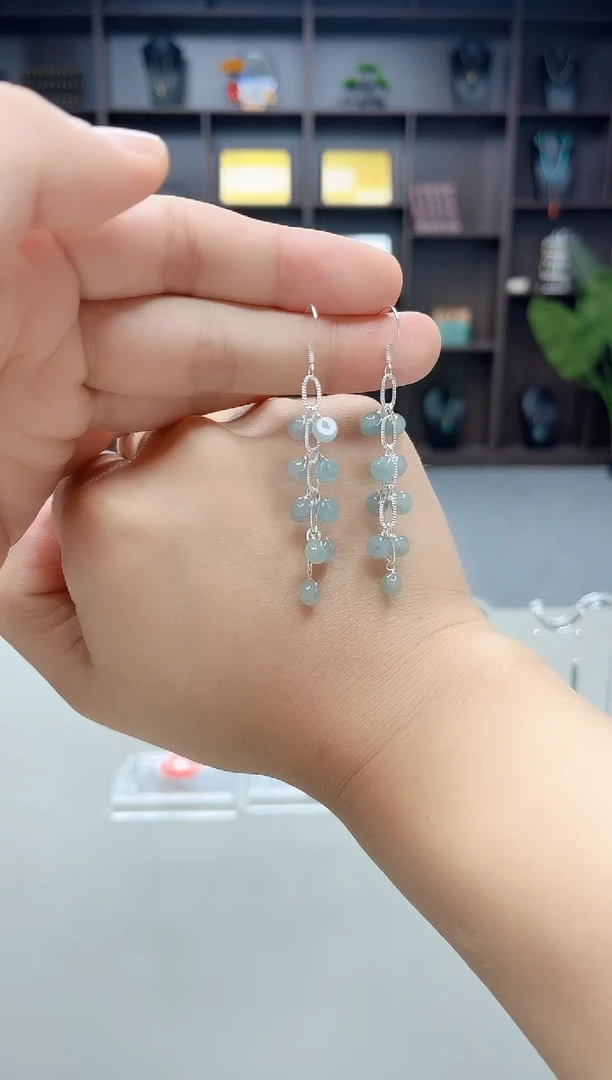 未镶嵌翡翠耳饰911000