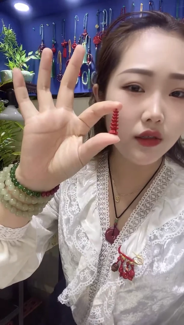 含辰砂工艺品高含量朱砂小塔
